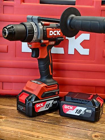 brushless: Аккумуляторная ударная дрель-шуруповерт DCK 18 В (бесщеточная) — 2