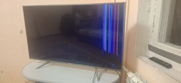 параболическая антенна для телевизора: Телевизор Aiwa, диагональ ~43–50" (ориентировочно). LED-панель, тонкие