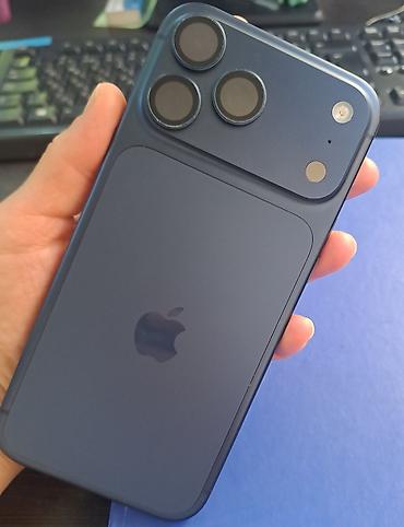 IPhone 17 Pro Max, 512 GB, Mavi, Face ID lalafo.az -da IPhone 17 Pro Max, 512 GB, Mavi, Face ID