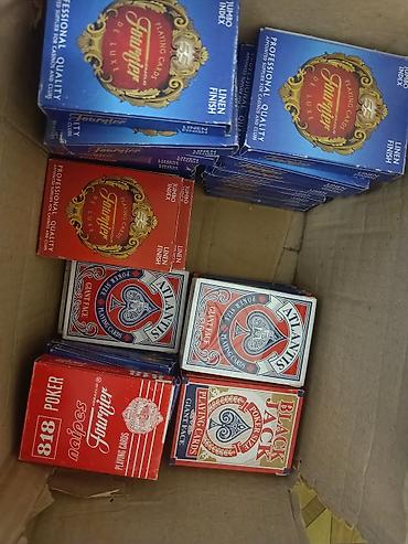 покерный: ОДНА КОЛОДА 250 сом. Карталар ЖАНЫ.КоллекОдция покерных колод — 1
