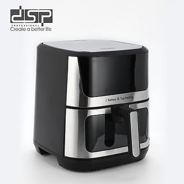 Mətbəx texnikası: №: 350 Məhsulun adı: Aerofritür DSP KB2173 LRD 9 l 1600 W qara Brend — 4