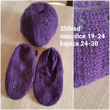 Kape, šalovi i rukavice: Za devojčice, bоја - Šareno — 5