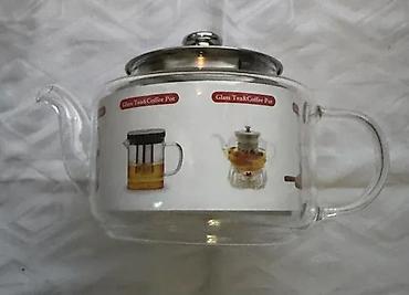 maxi staklene case: Stakleni čajnik sa infuzerom 800ml NOVO. Opis proizvoda: Infuzer za — 1