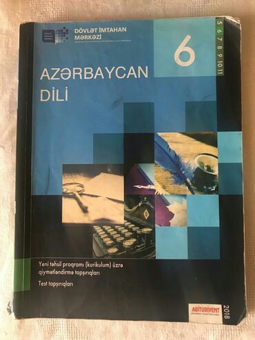 azərbaycan dili 3 sinif metodik vəsait: 6-ci sinif azerbaycan dili Dim test 3 azn
