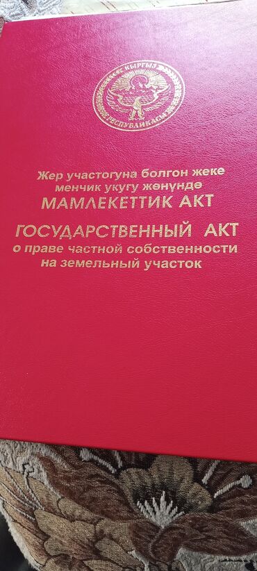 ош улуш жер: 5 соток, Бизнес үчүн, Кызыл китеп