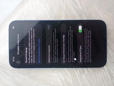ikinci el 16 pro max: IPhone 14, 128 GB, Mavi, Face ID — 3