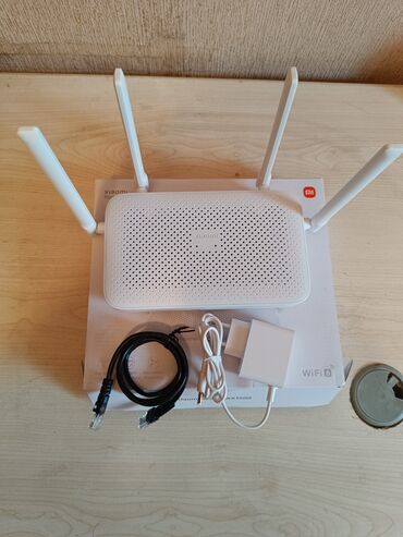 nar internet modem: Mi Router Ax1500 White,WİFİ 6 yeni almışam iyunun 24 ü Myshops
