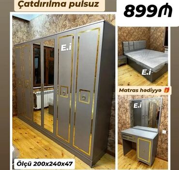 Yataq otağı dəstləri: İkinəfərlik çarpayı, Yeni