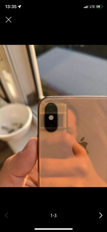 чехлы для iphone 7 plus: IPhone Xs, Б/у, 64 ГБ, Золотой, Зарядное устройство, Чехол, Кабель, 76 %