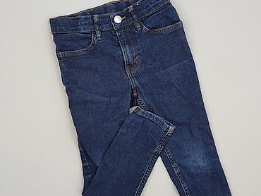 babababie spodnice: Spodnie jeansowe, H&M, 5-6 lat, 110/116, stan - Bardzo dobry — 1