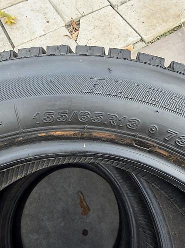 5120 r17: Шины 155 / 65 / R 13, Зима, Б/у, Комплект, Легковые, Япония, Bridgestone — 4