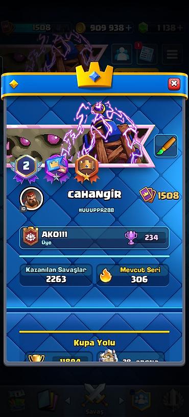 Digər oyun və konsollar: Bu Clash Royale kart kolleksiyası, müxtəlif döyüşçü və bina kartlarını — 1