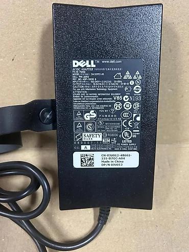 Adapteri i punjači za laptop: Dell AC adapter 130W (PA-4E / DA130PE1-00) - Snaga: 130 W - Ulaz — 3
