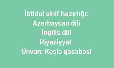 qapilar ev: Məktəbəqədər və ibtidai sinif hazırlığı, Azərbaycan dili, Fərdi — 1