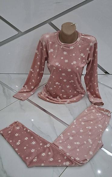 Pidžame: 01. Plišane pidzame L XL 2XL 3XL Cena2299 dinara✅✅ — 9