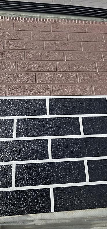 Фасадные сэндвич панели: Продаю сендвич панель три в одном 1)фальга 2) полиуретан — 9