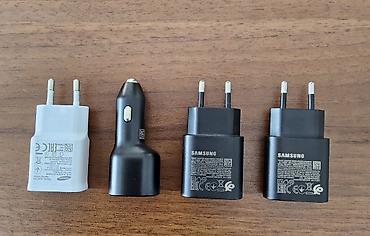 Мобильные телефоны и аксессуары: Samsung Adapterlər 100% orjinal az işlənmiş əla vəziyyətdə 25W Orjinal — 1