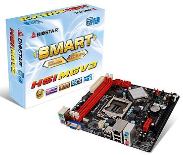 intel core 2: Материнская плата для ПК, Б/у, Biostar, LGA1155, Micro-ATX — 1