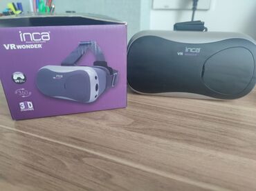 sega oyun konsolu: İnca Vr gözlük.Türkiyədən alınıb.Çox az istifadə edilib. 3.5-6.1