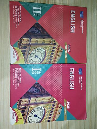 Testlər: QİYMƏT HƏR İKİ MƏHSULA AİDDİR Məhsul: “ENGLISH 2025” test toplusu — 1