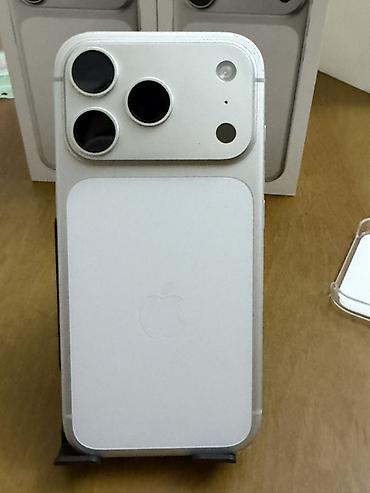 apple macbook: IPhone 17 Pro, 256 GB, Ağ, Face ID — 2