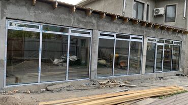 Алюминиевые окна на заказ: Алюминиевое окно на заказ, Тип окна: Витражные, Бесплатная установка, Без рассрочки — 6