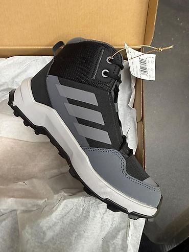Krossovkalar: Rəng - Boz Krossovkalar, Adidas, Ölçü: 33, Uniseks — 2