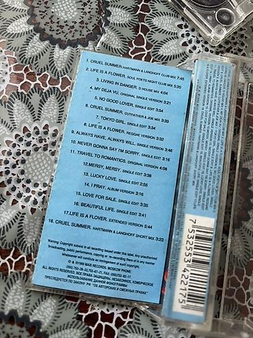 cd disklər: ACE of BASE – Top Remix Album ’99 kaset Format: Audio kaset, plastik — 2
