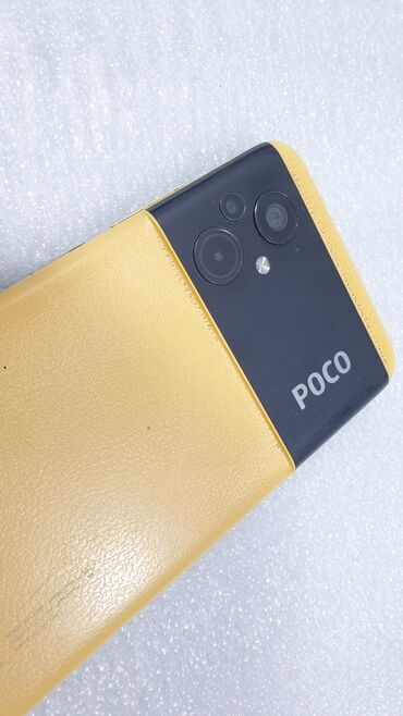 Poco: Poco M5, Б/у, 128 ГБ, цвет - Желтый, 2 SIM