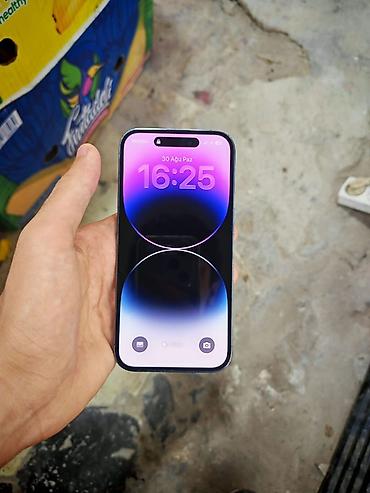 IPhone 14 Pro, 128 GB, Qara, Face ID lalafo.az -da IPhone 14 Pro, 128 GB, Qara, Face ID