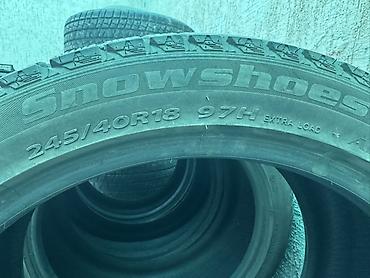 Зимние шины Snowshoes, комплект 4 шт. - Размер: 245/40 R18 - Индекс