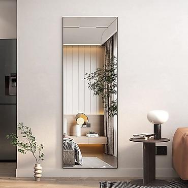 Güzgü Döşəmə üstü, Düzbucaqlı, Çərçivə ilə