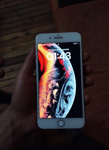 iphone x 12: IPhone 8 Plus, 64 GB, Qırmızı