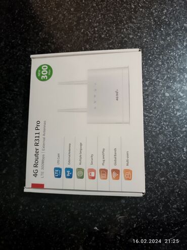 ноутбуки apple бишкек: Продается Новый Домашний Роутер Wi-Fi R311 Pro Router 4G-5G 300Mbps🔥🔥🔥