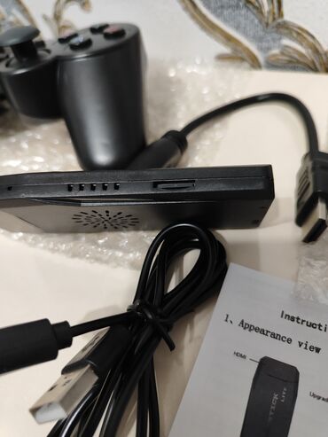 Digər oyun və konsollar: Game Stick Lite 4K – 2.4G simsiz oyun konsolu və gamepad dəsti — 5