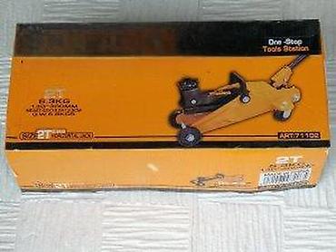 ferrex kompresor: Hidraulični niskoprofilni dizalica na točkiće – DINGQI Horizontal Jack — 8