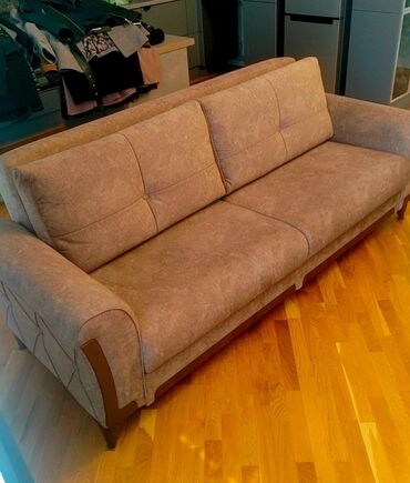 Mebel: Divan Embawood. Təcili satılır. Real alıcıya endirim olacaq. Uzunluğu