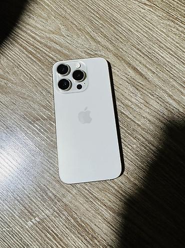 IPhone 15 Pro, 256 ГБ,акб 84 все родное цвет светлый (белый/тихий