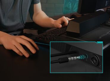 Dinamiklər və kolonkalar: 🎮 Edifier G1500 BAR 7.1 Surround Gaming Speaker – Oyun üçün Realistik — 6