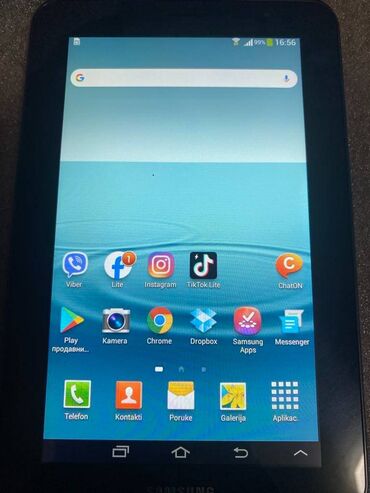 graficka kartica: Samsung Galaxy Tab 2 7.0 . Tablet je potpuno ispravan moze i sim