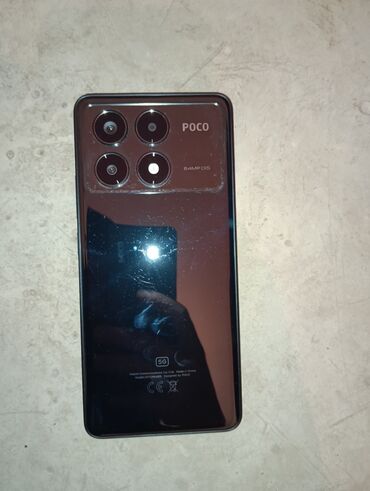 Poco: Poco X6 Pro 5G, Б/у, 256 ГБ, цвет - Черный, 2 SIM