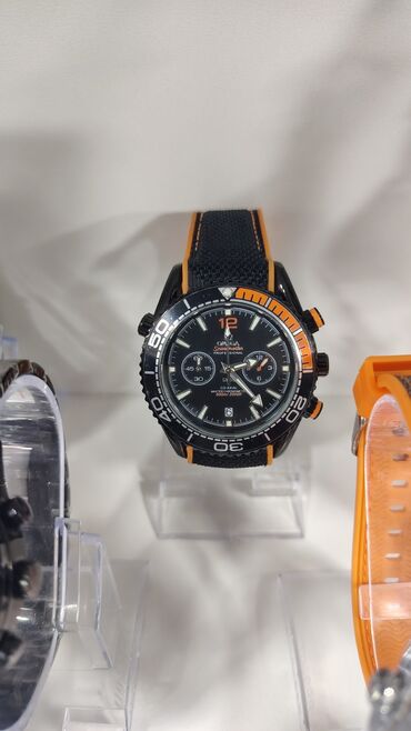 Qol saatları: Yeni, Qol saatı, Omega, rəng - Qara — 8