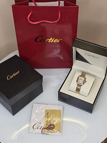 Yeni, Qol saatı, Cartier, rəng - Qızılı