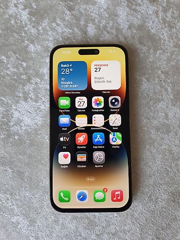cakma iphone 14 pro max: IPhone 14 Pro Max, 256 GB, Qızılı — 3