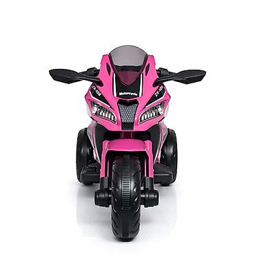 kadica: Motor NINJA 2.0 Roze – Veliki dečiji motor na akumulator na 3 točka — 3