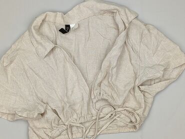 koszula z imitacji skóry zara: H&M Divided, Women`s shirt, size S