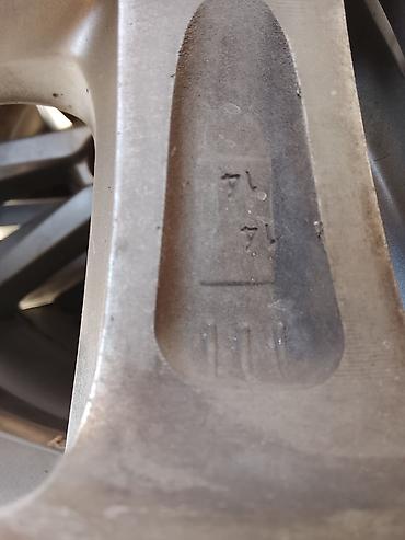 Диски: Литые Диски R 16 Hyundai, Комплект, отверстий - 5, Б/у — 8