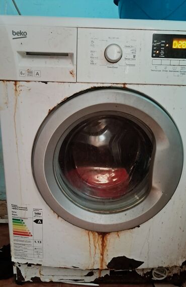 Paltaryuyan maşınlar: Paltaryuyan maşın Beko, 10 kq, İşlənmiş, Avtomat, Kredit yoxdur, Ünvandan götürmə