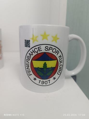 usaq qablari: Fincanlar, rəng - Ağ, Keramika, 1 əd — 2