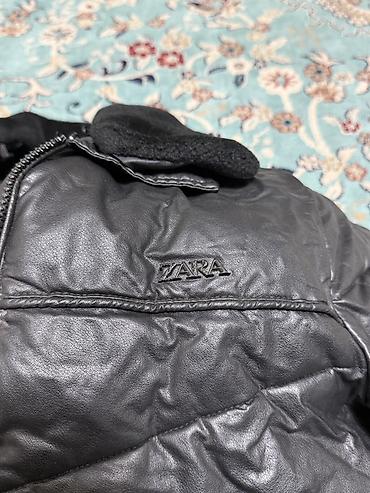 куртки зара: Мужская куртка ZARA MAN, размер L. - Модель: утеплённая стёганая — 4